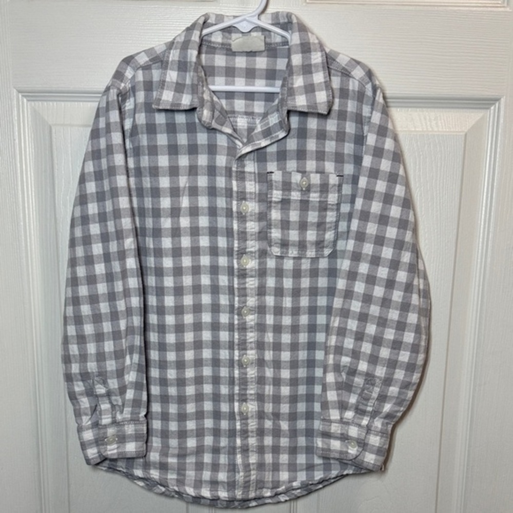 Crazy 8 Boy’s Plaid Flannel Shirt